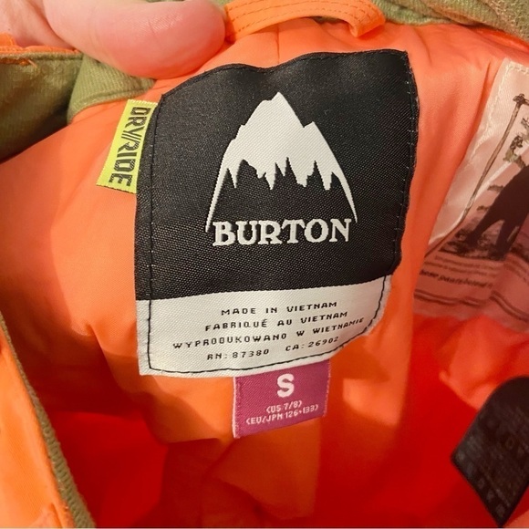 Burton | Girls Dryride Snowboard/Ski Pants Size Small - Picture 3 of 16